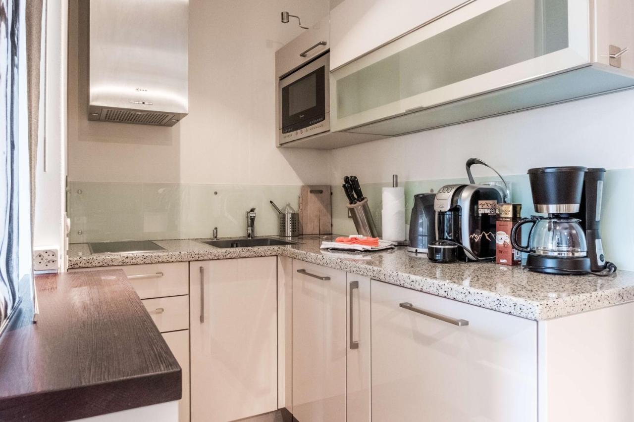 Apartment Alpenrose 2.5 Mit Mitbenutzung Spa & Wellness - Griwa Rent Ag Beatenberg Bagian luar foto